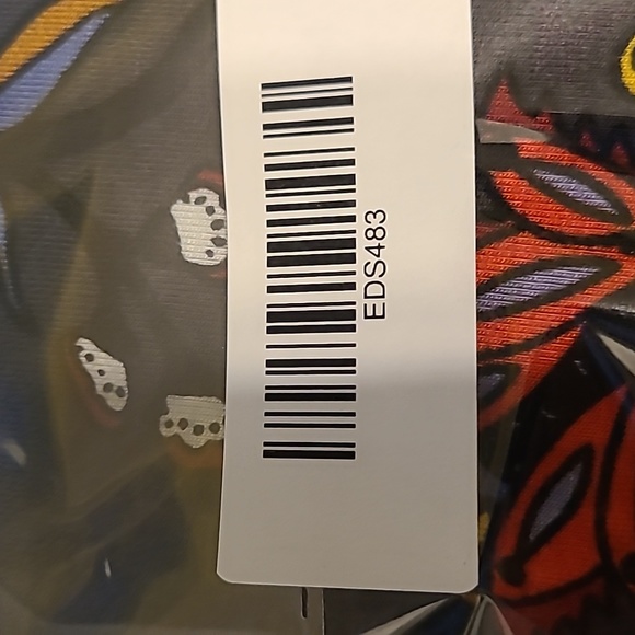 Grey Floral Short Sleeve Dress - Picture 4 of 4